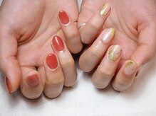 ミーナネイル(miinanail)/ちぐはぐネイル