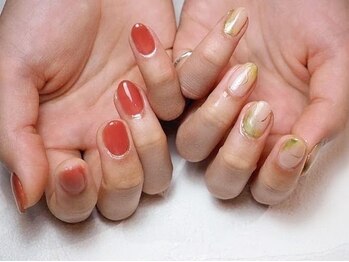 ミーナネイル(miinanail)/ちぐはぐネイル