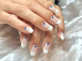 レース白フレンチ ￥9500