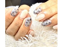 アトリエ クク(atelier cucu)/レオパードネイル