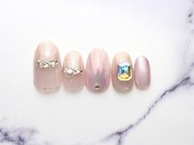 池袋ネイルサロン イイネイル(Ee-Nail)/ビッグビジューネイル初回￥7500