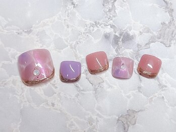 ネイルサロン クラーヴォ(cravo)/フットデザインアートコース　8