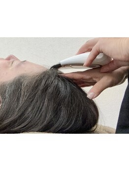 ヘッドスパで癒されたい