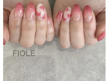 ピンクグラデーション^^