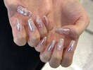 クロム　ミラー　ピンク