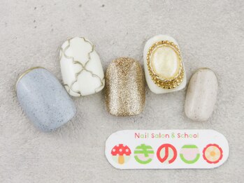 ネイルサロン きのこ/選べるデザインＬコース