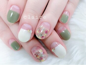 クレール(claire)/定額シンプルアート¥5500