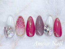 アムールネイル 新宿西口店(Amour Nail)/韓国ワンホン　ゴージャスコース