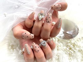 【Rika】ドットネイル