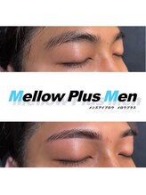 メロウプラス(mellow+)/メンズ眉毛/アイブロウ/眉毛