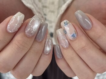 ニコルネイル(nicole nail)の写真/ニュアンス/ガーリー/個性派ネイルetc..トレンドネイルをイチ早く個性光るstaffがより可愛く。渋谷/表参道