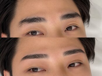 メンズ眉毛サロン m.の写真/\NEWOPEN/【学割クーポンあり◎通いやすさ重視のサロン】人気No.1★垢抜け眉カット3,300円から!!