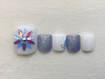ルリアンネイル(le lien nail)/Foot定額アートコースA