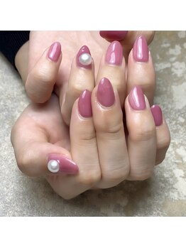 サロンモワ(salon mowa)/☆シアーピンクネイル☆