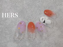 ハーズ(HERS)/HANDGELシンプルアート¥7,500