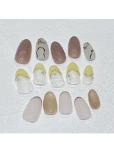 ビューティマーケット アングゥ(BEAUTY MARKET ungu)/8月マンスリーネイルbasic