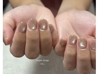 ムー(mu_.)/お任せ design simple