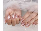 enoiぷるマグで可愛い上品nail