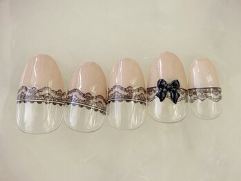 ネイルサロン フローリア(nail salon Florir)/レースフレンチネイル
