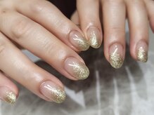 ネイルプラスユウ(NAIL+U)/ラメグラデーション