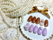 プラスチッタ(hair make salon plus citta')/フラワーネイル