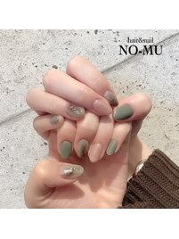 シンプルニュアンスネイル