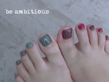 ネイルサロンアンドスクール ビーアンビシャス(be ambitious)/アシメントリー