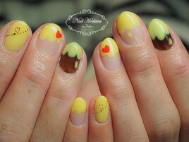 プーさんネイル