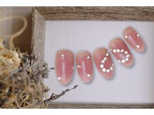 ファストネイル イオンモール堺北花田店(FAST NAIL)/春ネイル ニュアンス 【11876】