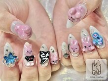 ネイルズガッシュ 大森駅前店(NAILs GUSH)/フィルイン/痛ネイル/推しネイル