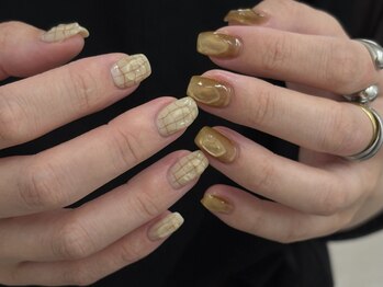 フィロンネイル 表参道店(filonnail)/チェックデザイン
