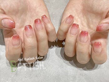 ベティッシュ 元住吉 武蔵小杉店(Salon BETTISH)/ラメグラデーション