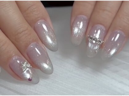 久留米　【大人の隠れ家サロン】nailsalon_jelly[シンプル/フィルイン/マグネット]の写真