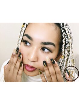 ネイルアンドアイラッシュサロンR/ネイル、まつ毛同時施術!