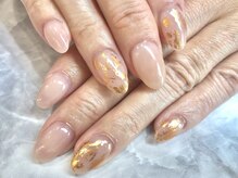 ネイルサロン オー(Oh!)/スカルプ＋ホイルアート☆