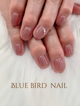 ブルーバードネイル(Blue bird nail)/ワンカラーnail