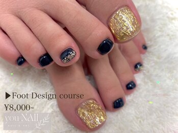 ユーネイル 南浦和店(you NAIL)/フット デザインコース