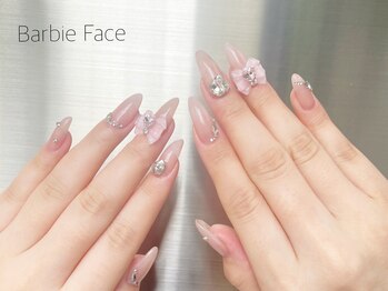 バービーフェイス 恵比寿(Barbie Face)/シンプルワンホンネイル