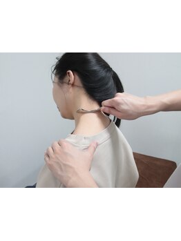 首・肩のつらさを改善したい