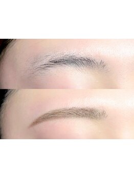 アイブロウメニューがあるサロン