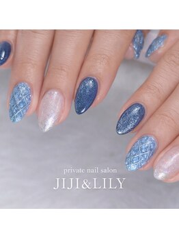 ジジ アンド リリー/キルティングネイル