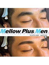 メロウプラス(mellow+)/メンズ眉毛/アイブロウ/眉毛