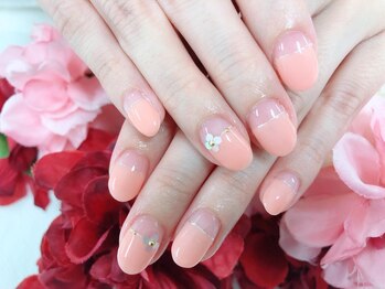 ダブルネイル(Double Nail)/【小山】シンプルフレンチネイル