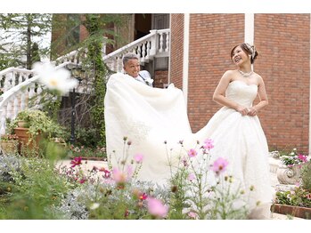 トータルビューティー メルシームーン(Merci Moon)/お客様の挙式の様子♪