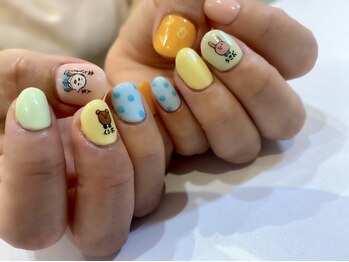 アイラッシュネイルサロン セシルビー(SECILB)/キャラネイル 120分コース