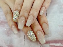 ディーネイル 四条烏丸(D-nail)/【春井】ブライダルネイル☆