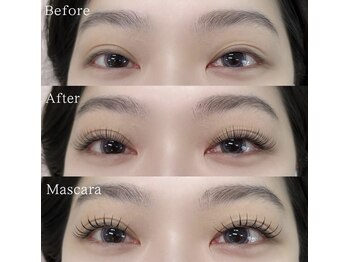 グラマラス プレジール 中野店(glamourous plaisir)/フラットラッシュ140本