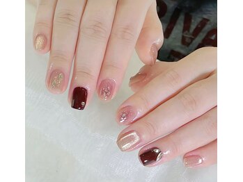 キャンディーネイル(candy nail)/秋ネイル