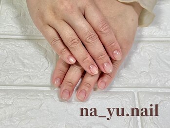 ナユネイル(na_yu.nail)/自爪風クリアネイル 179