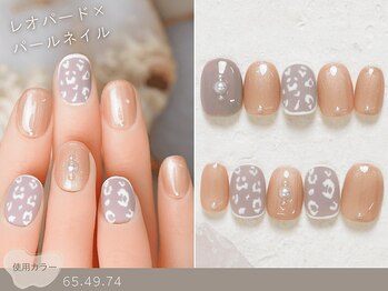 NICENAIL/ジェルネイル/パラジェル/フィルイン/マグネット/長さだし/取手駅前店/60種類から選ぶトレンドネイル